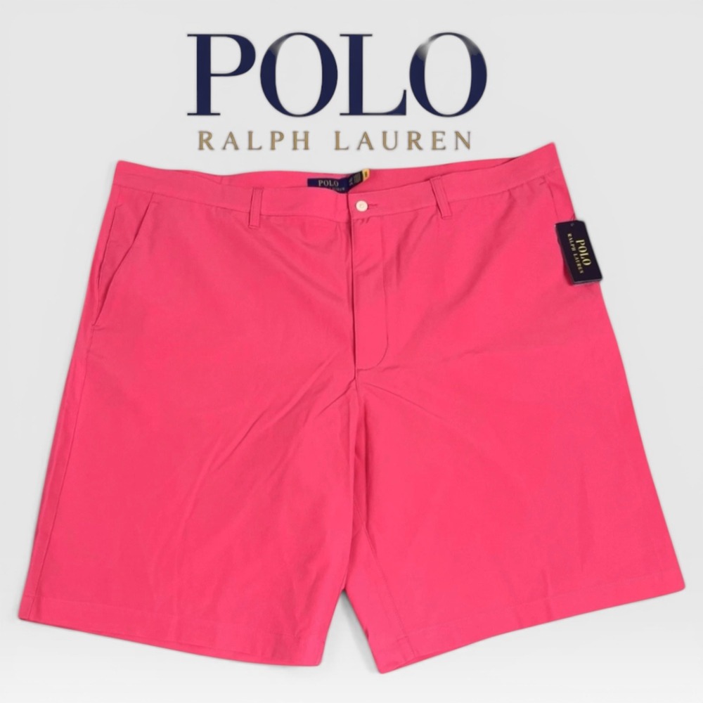 Polo Ralph Lauren Performance Mens 50 Big&Tall Pink Golf Resort Preppy Pony $99